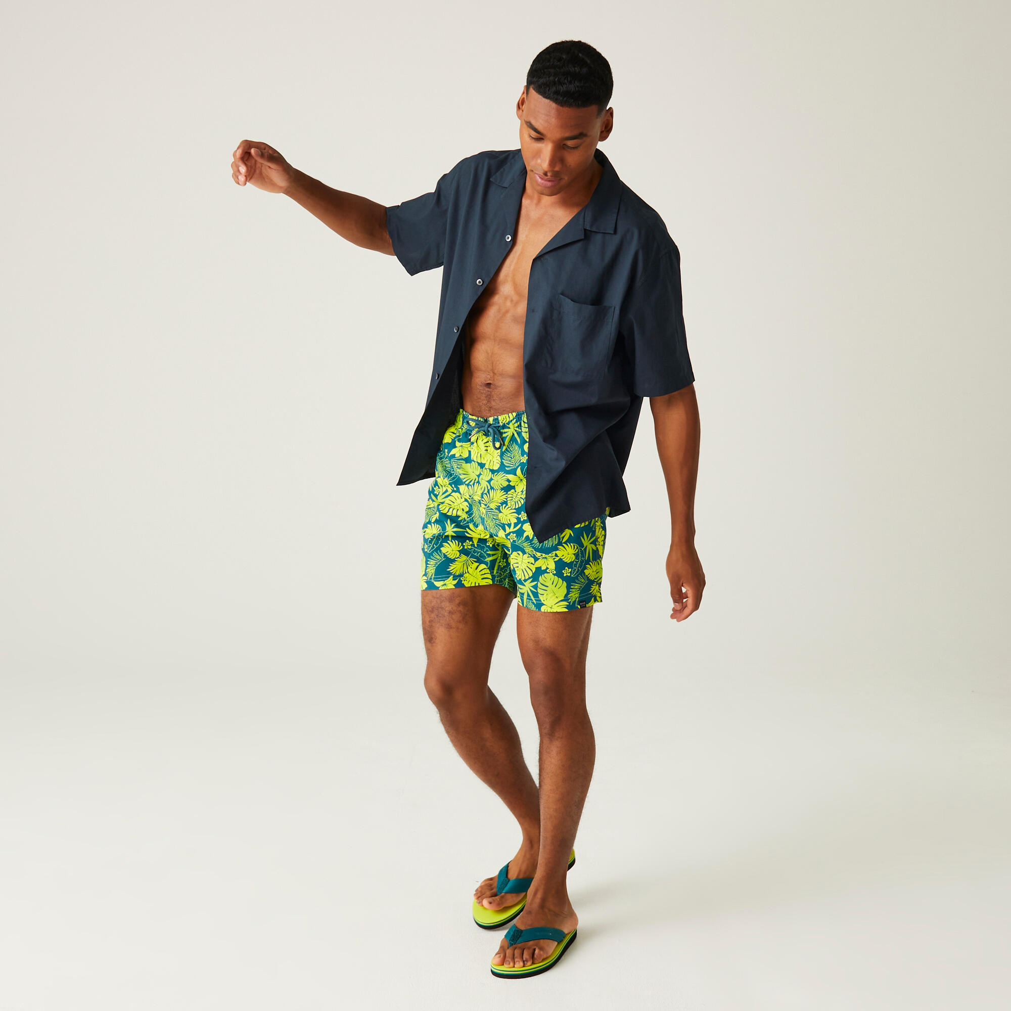 Herren Schwimmanzug Gestreift - Loras gestreift 3/7