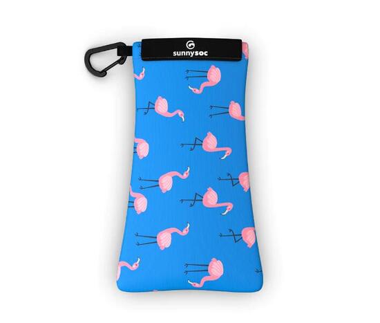 Sunnysoc FLAMINGO Etui Brille Sonnenbrille Handy Tasche Schutzhülle Beutel Sack