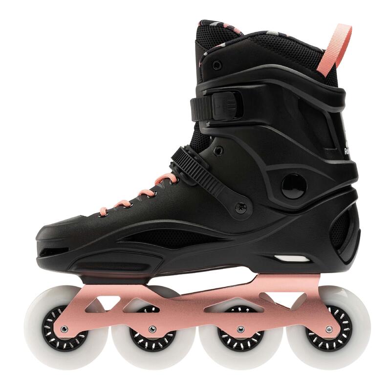 ROLLERBLADE RB PRO X W, NEGRO/ ROSA DORADO, 38