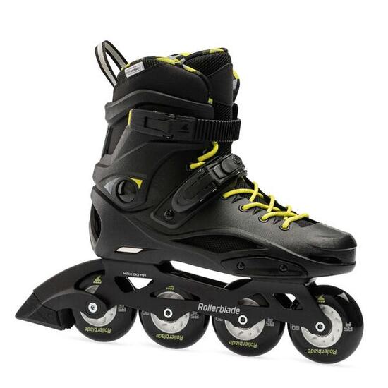 Męskie Łyżworolki Rollerblade RB Cruiser Black / Neon Yellow