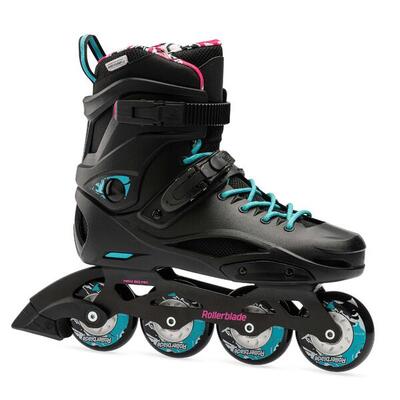 ROLLERBLADE RB CRUISER W, NEGRO/AQUA AZUL, 38