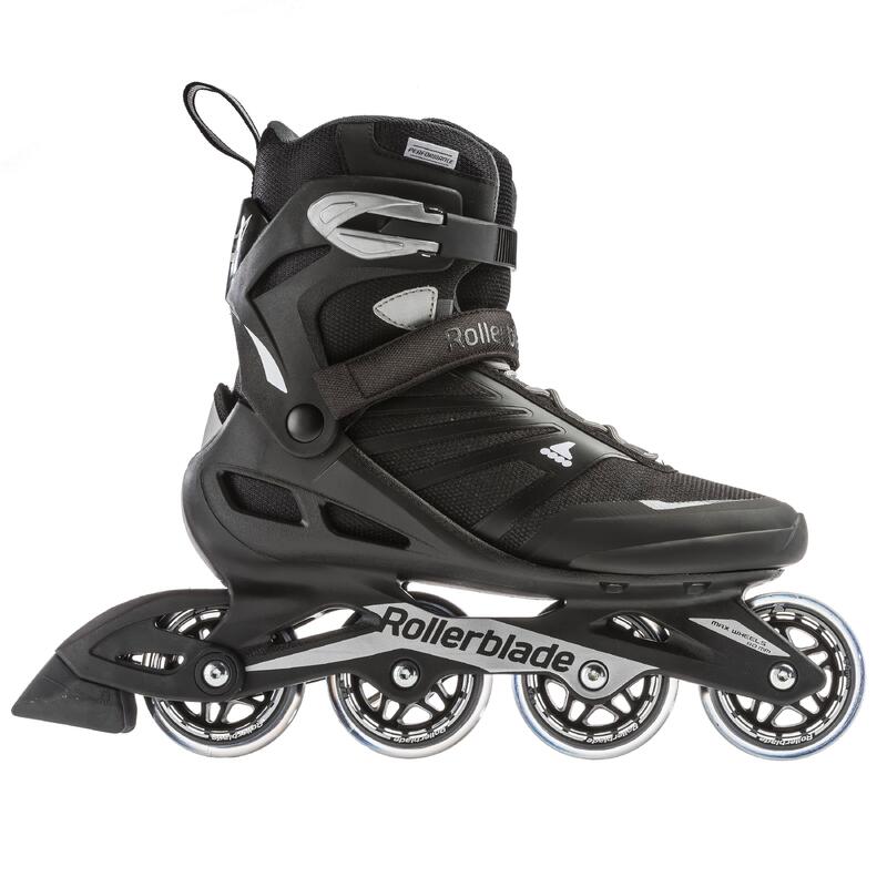 ROLLERBLADE ZETRABLADE, NERO/ARGENTO, 44.5