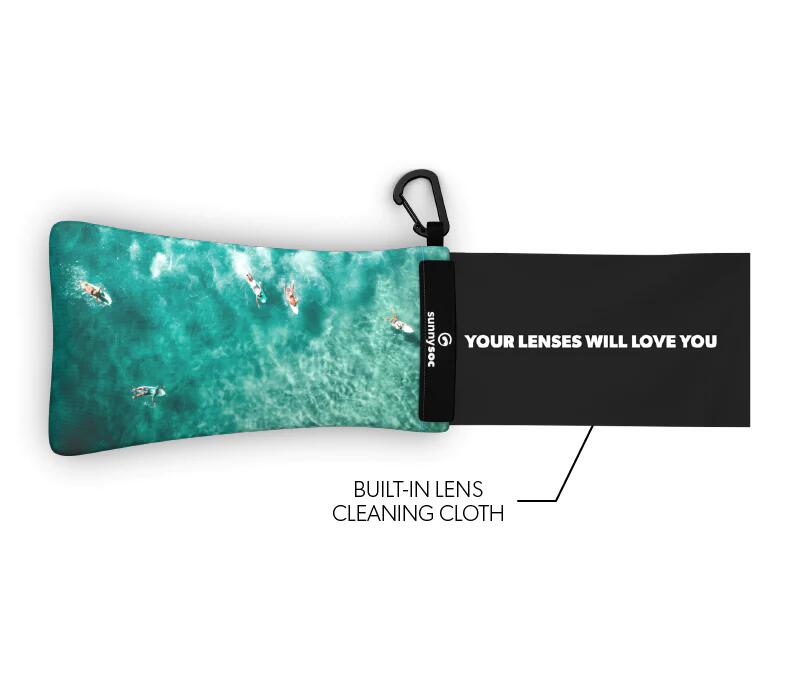 Sunnysoc SURFERS Etui Brille Sonnenbrille Handy Tasche Schutzhülle Beutel Sack 4/7