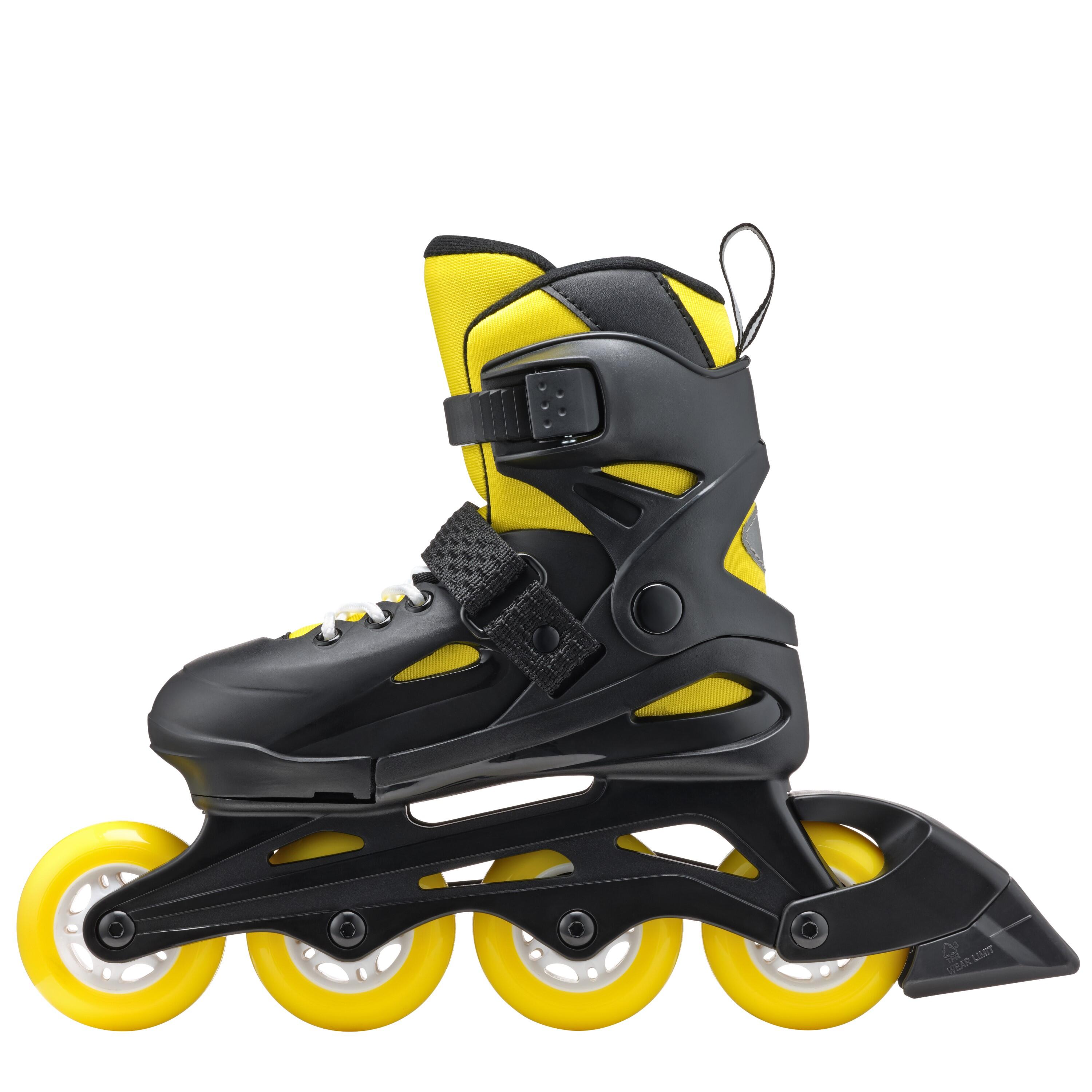 ROLLERBLADE FURY, NERO/GIALLO, 36.5-40.5 4/6