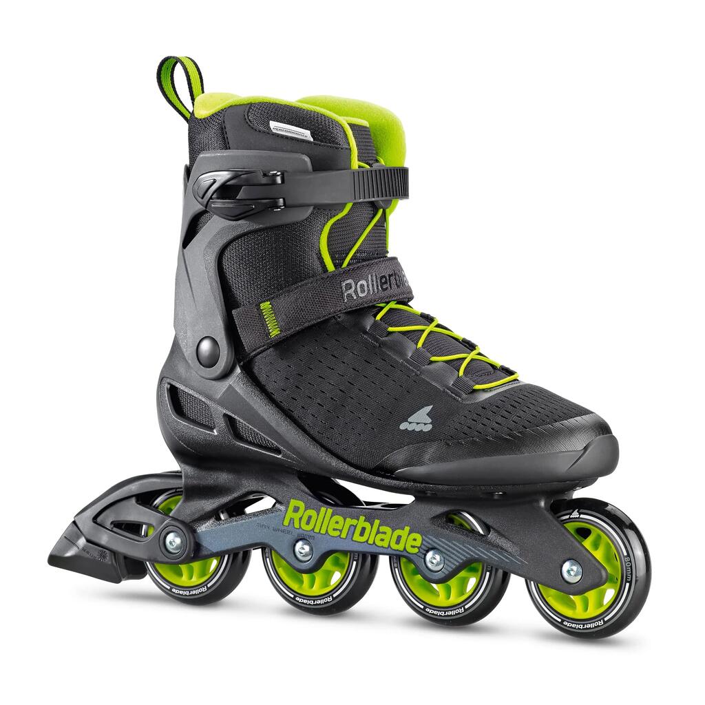 ROLLERBLADE ZETRABLADE ELITE, BLACK/LIME, 42