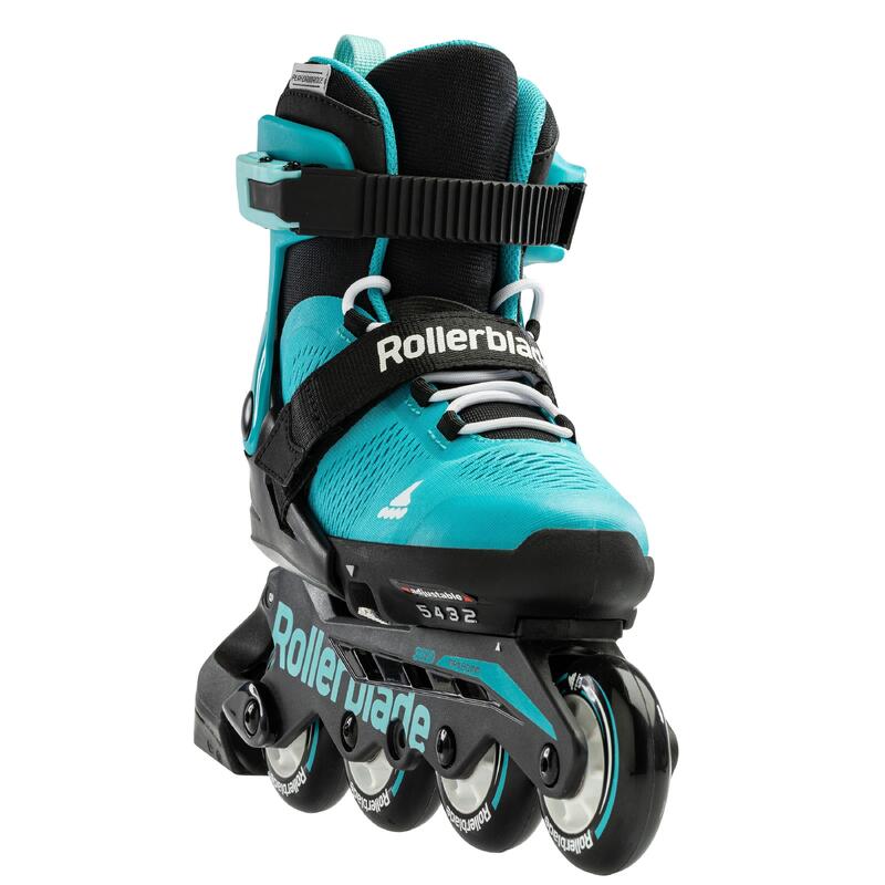 ROLLERBLADE MICROBLADE, AZUL AGUA /NEGRO, 36.5-40.5