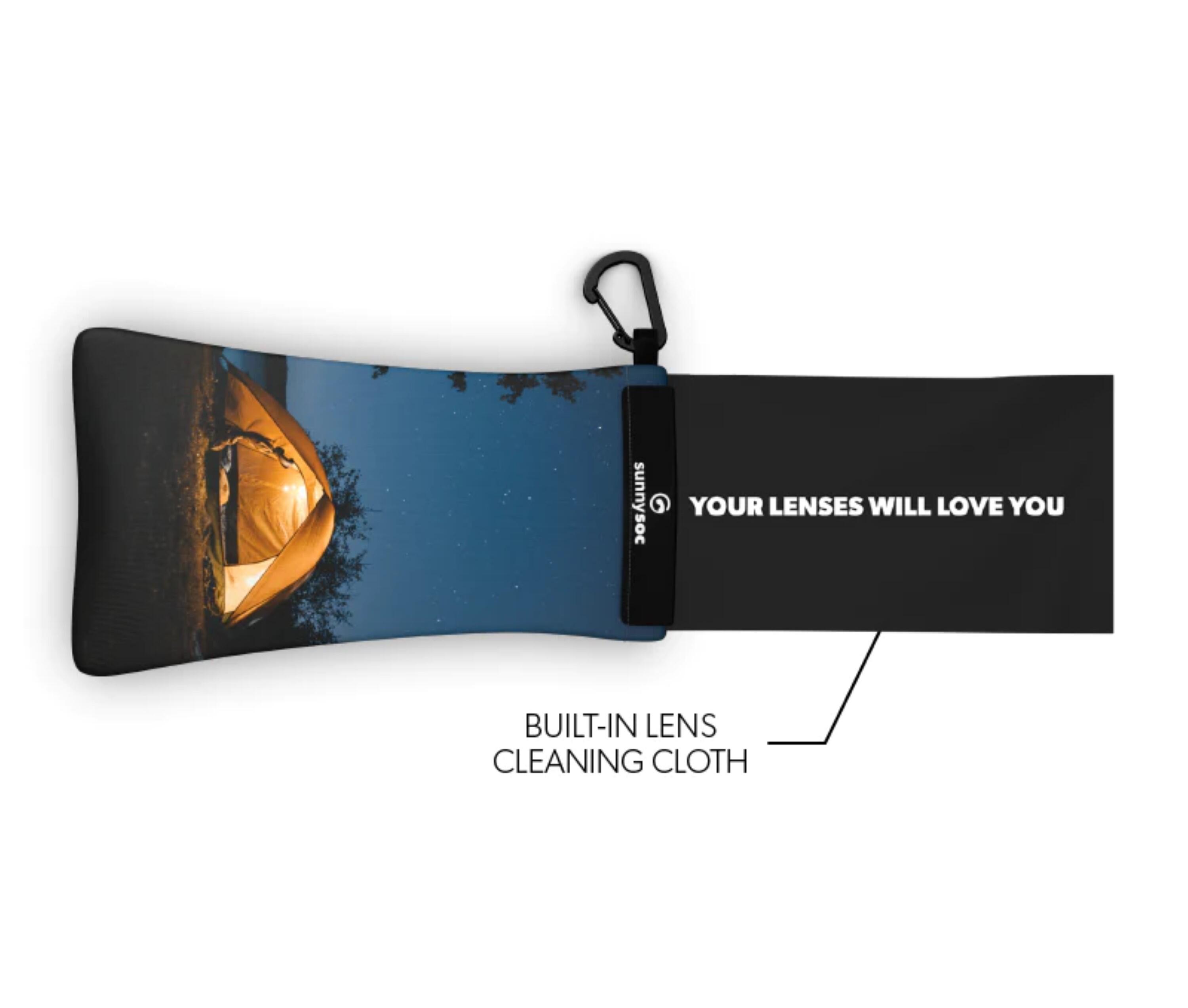 Sunnysoc CAMPER Etui Brille Sonnenbrille Handy Tasche Schutzhülle Beutel Sack 4/7