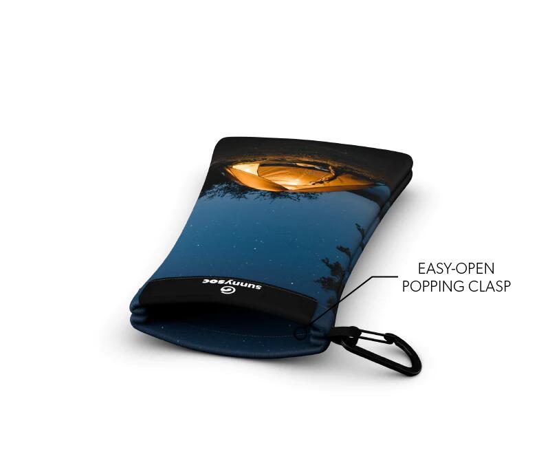 Sunnysoc CAMPER Etui Brille Sonnenbrille Handy Tasche Schutzhülle Beutel Sack 3/7
