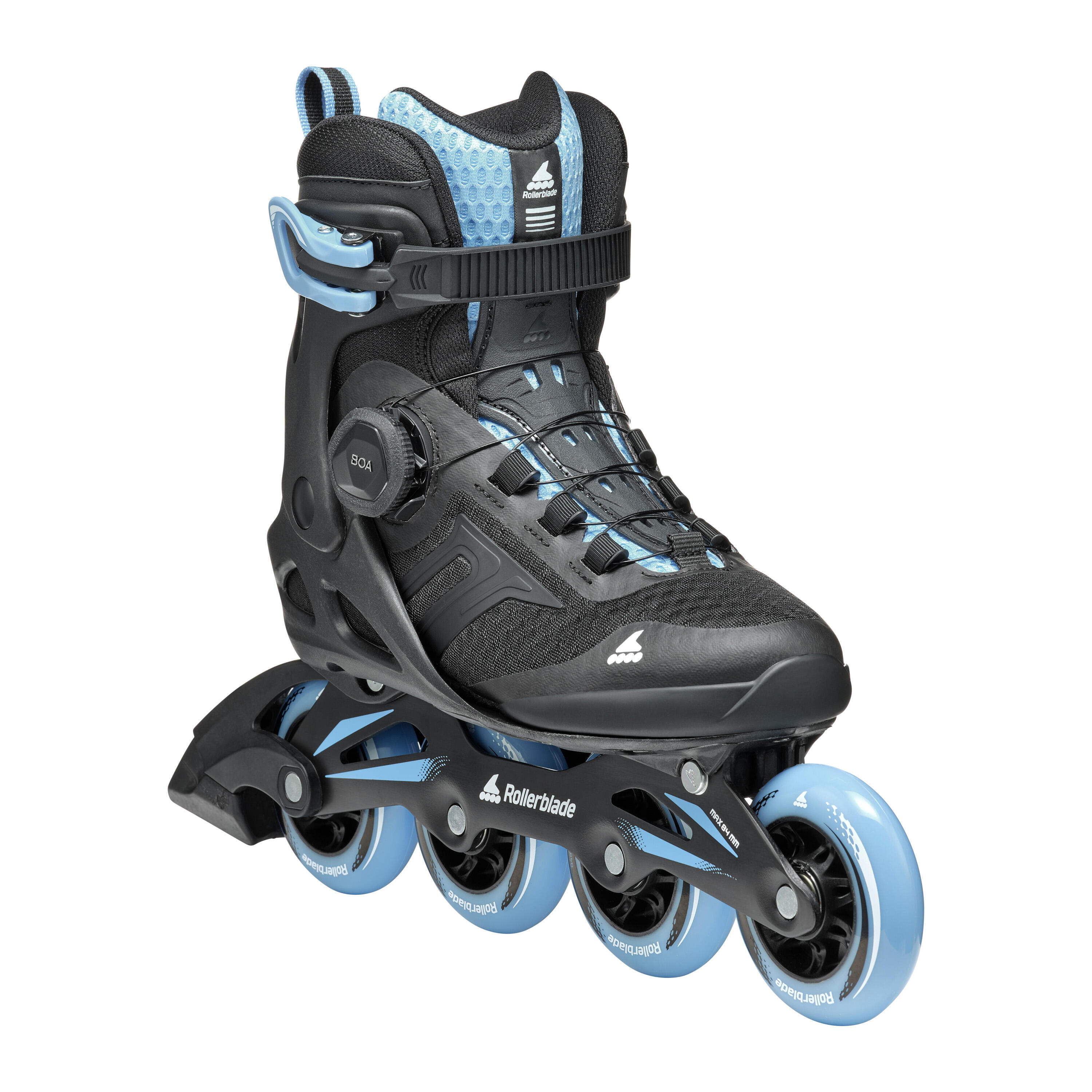 ROLLERBLADE MACROBLADE 84 BOA W, NOIR/BLEU POUDRE, 40.5/41 2/7