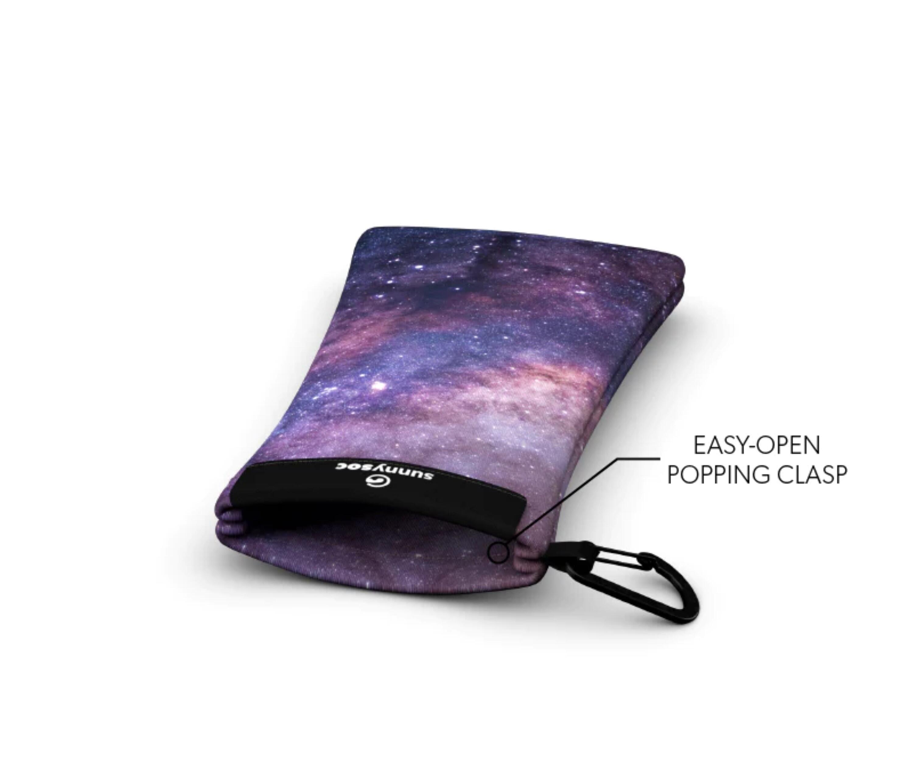 Sunnysoc GALACTIC Etui Brille Sonnenbrille Handy Tasche Schutzhülle Beutel Sack 3/7