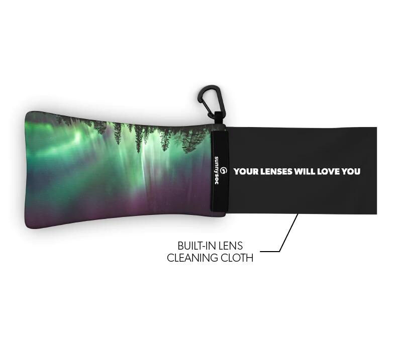 Sunnysoc AURORA Etui Brille Sonnenbrille Handy Tasche Schutzhülle Beutel Sack 4/7