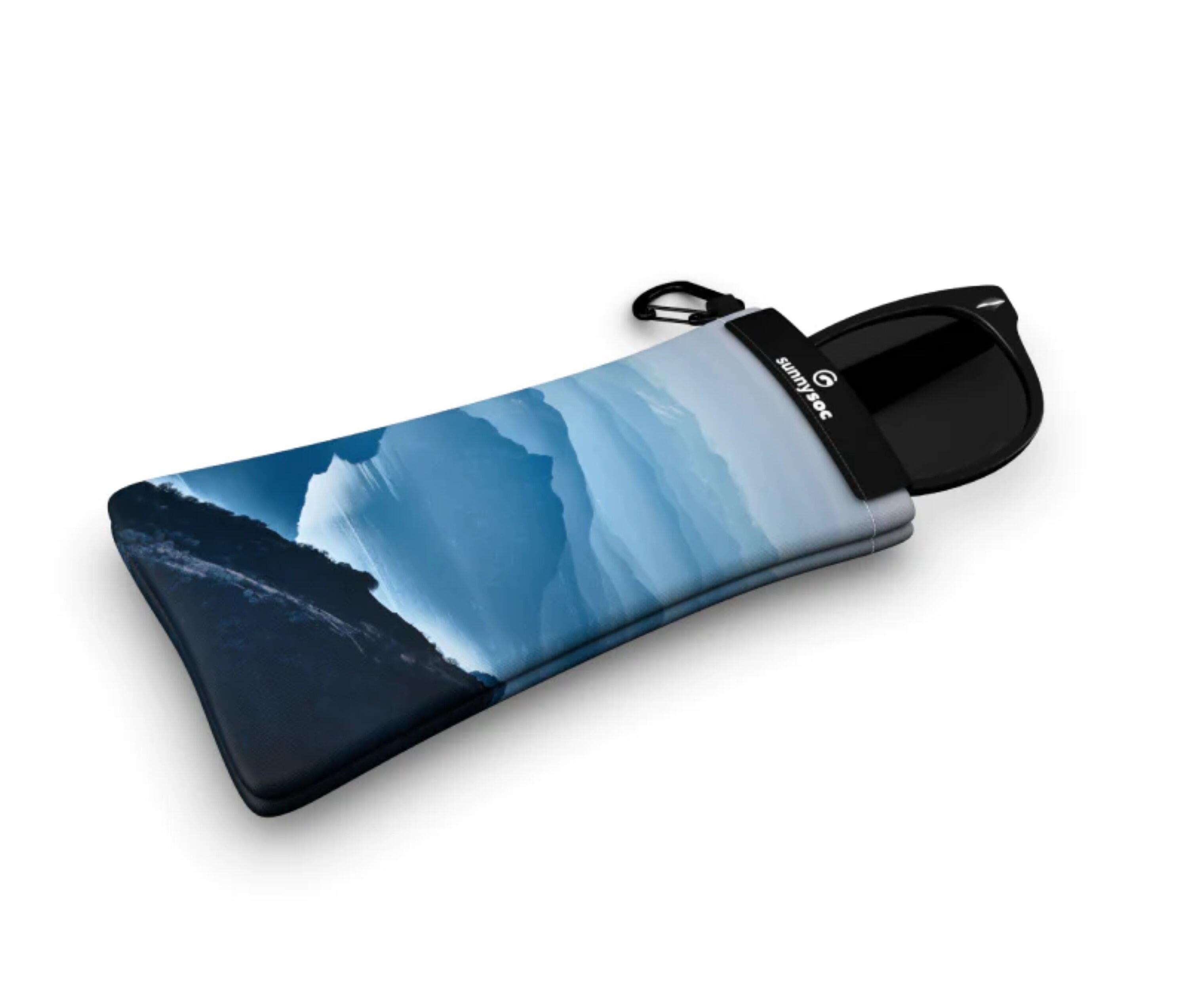 Sunnysoc MOUNTAINS Etui Brille Sonnenbrille Handy Tasche Schutzhülle Beutel Sack 2/7