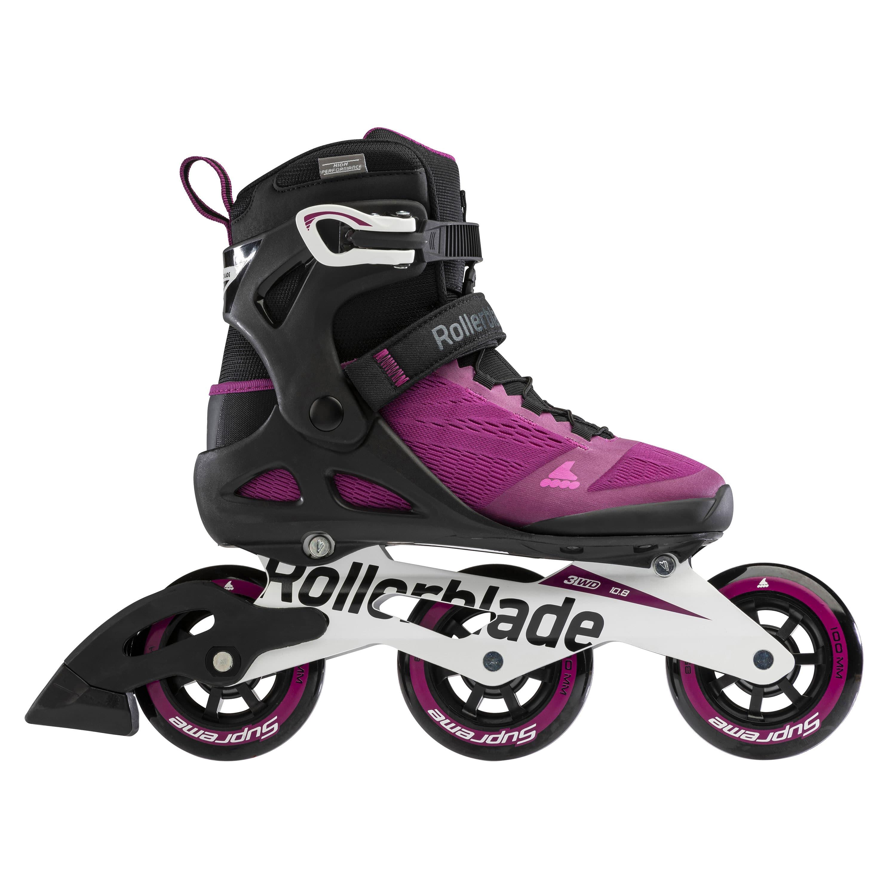 ROLLERBLADE MACROBLADE 100 3WD  W, VIOLETA/NEGRO, 41 3/7