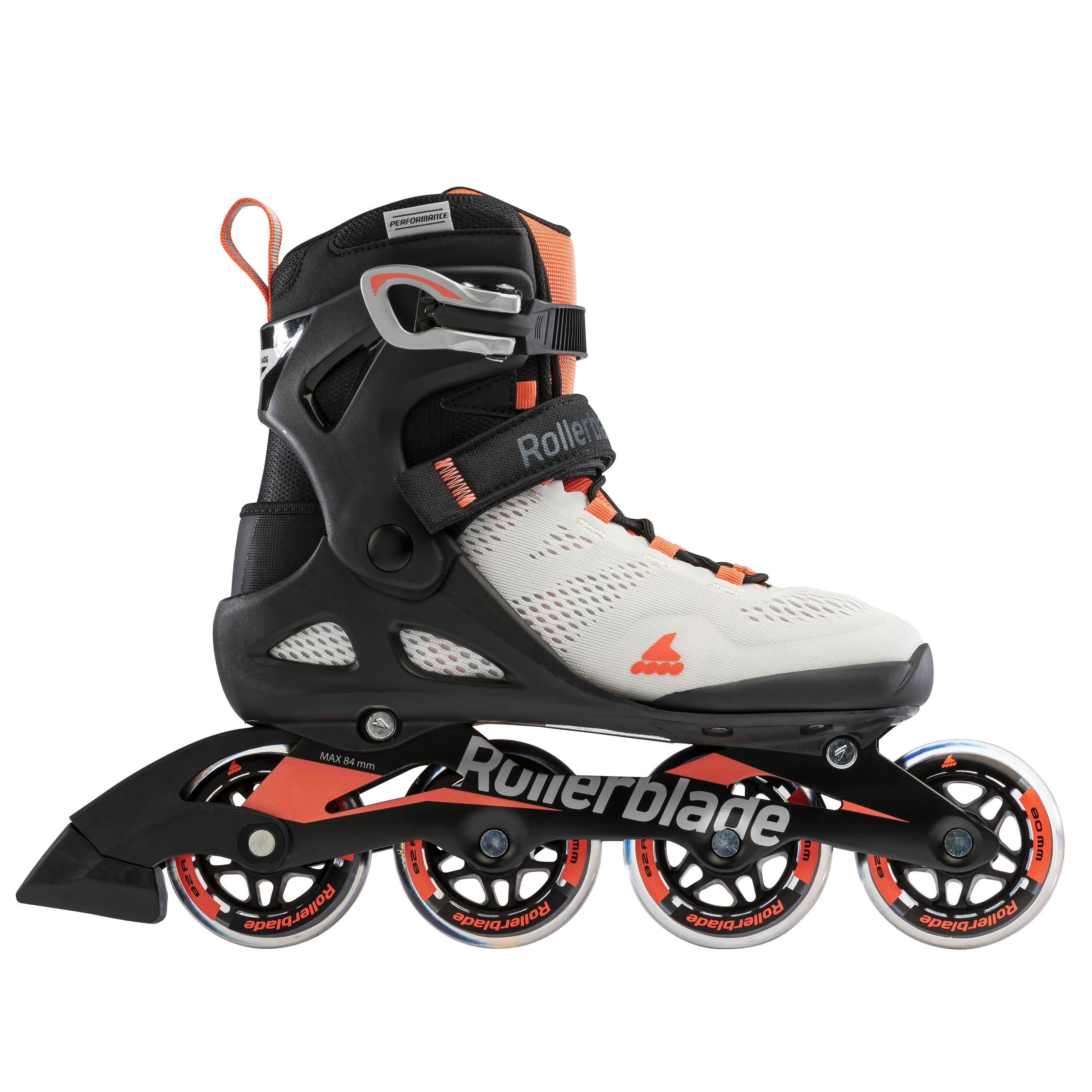 ROLLERBLADE MACROBLADE 80 W, GLETSCHER GRAU/KORALLE, 40.5 3/7