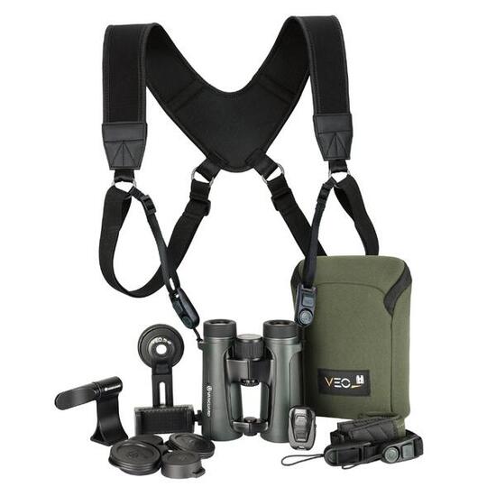 Kit di Binocolo ED 8x42 Vanguard Veo HD IV 8420BDL DLX con accessori