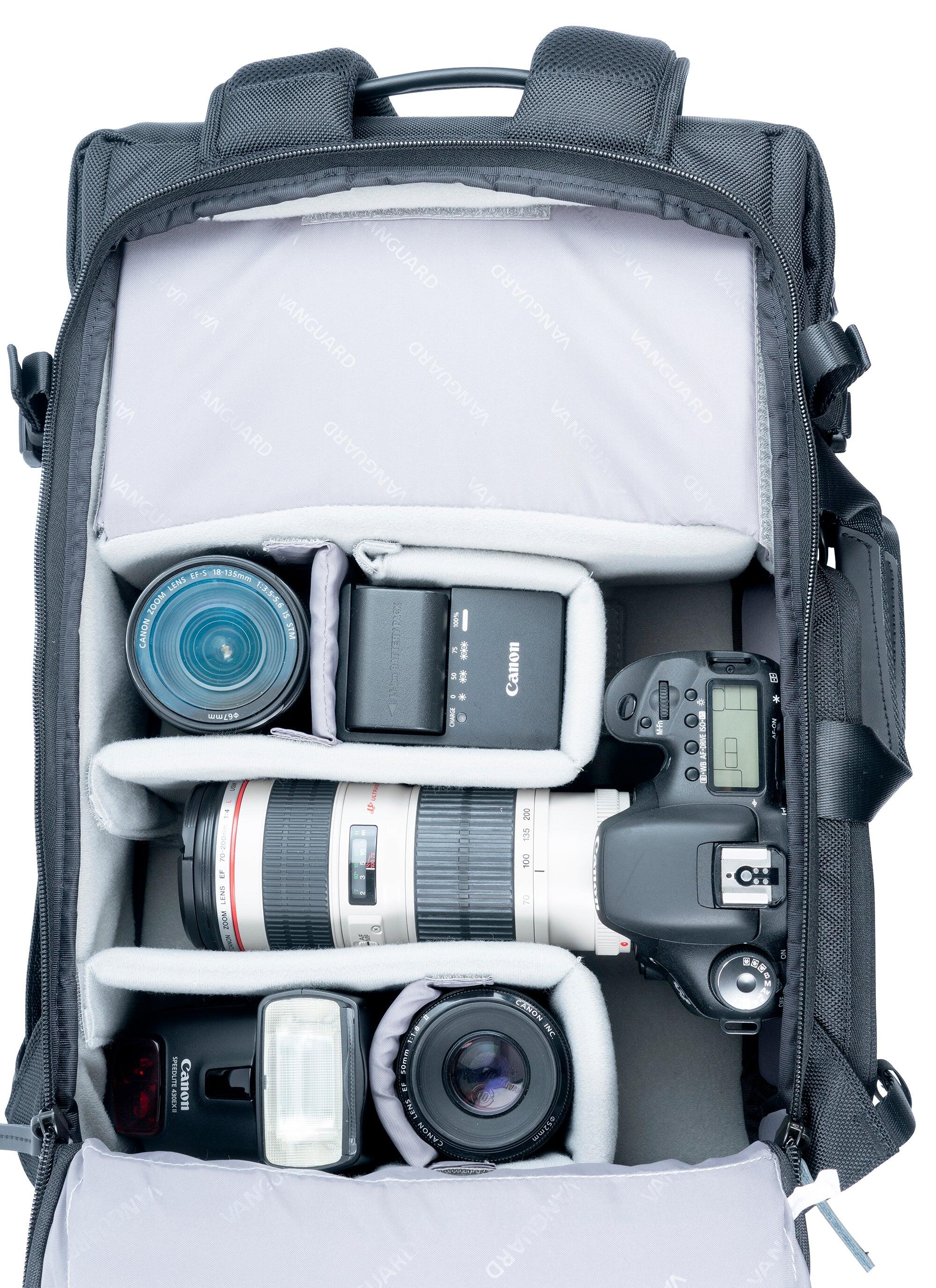Mochila y bolso fotográfico y portátil Vanguard Veo Select 45M BK 7/7