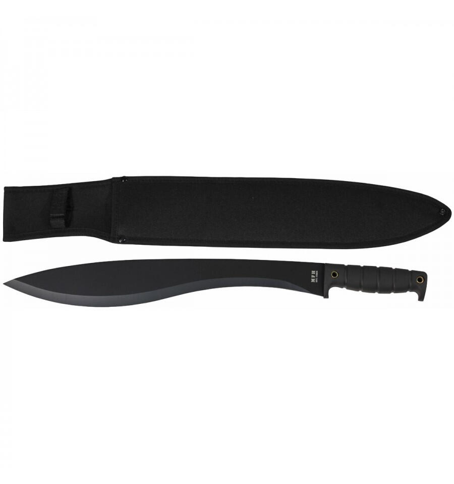 Maceta MFH Taifun cu husa, lama otel inox 42 cm