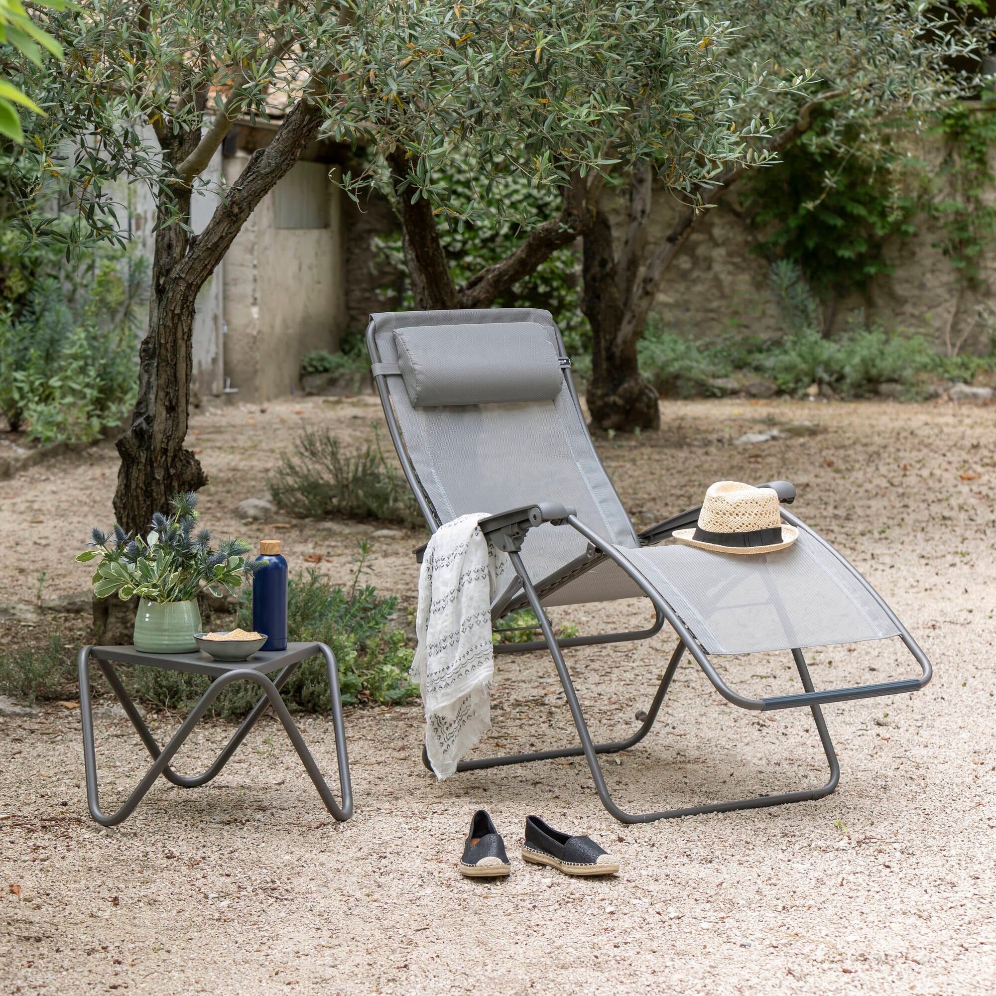 Fauteuil Relax Zéro Gravité - RSXA CLIP - Gris - Lafuma Mobilier 6/7