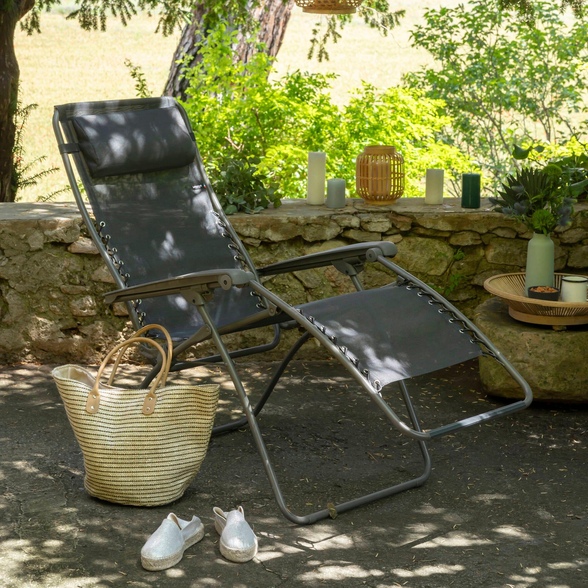 Fauteuil Relax Zéro Gravité - RSXA - Noir - Lafuma Mobilier 6/7