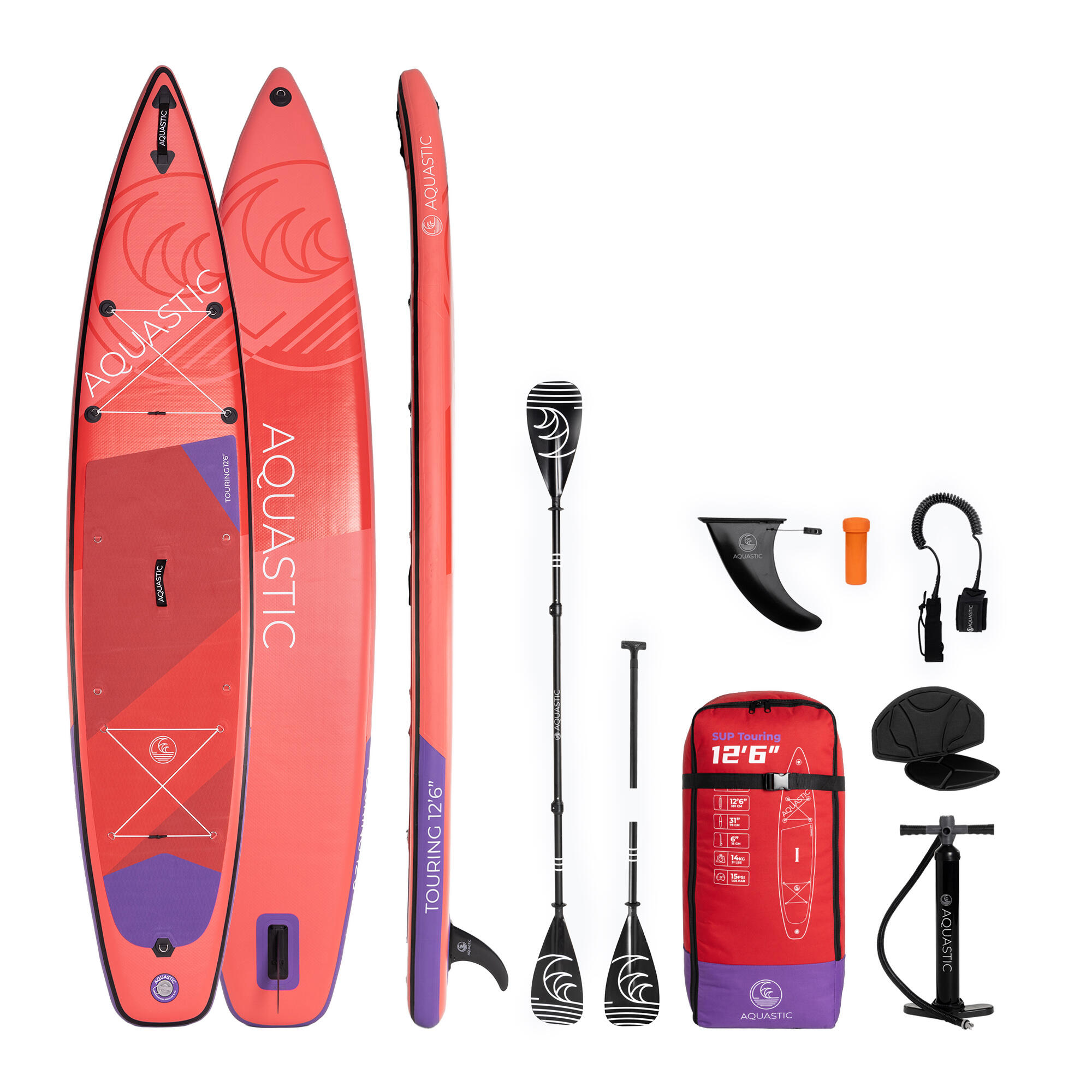 Deska SUP AQUASTIC Touring 12'6
