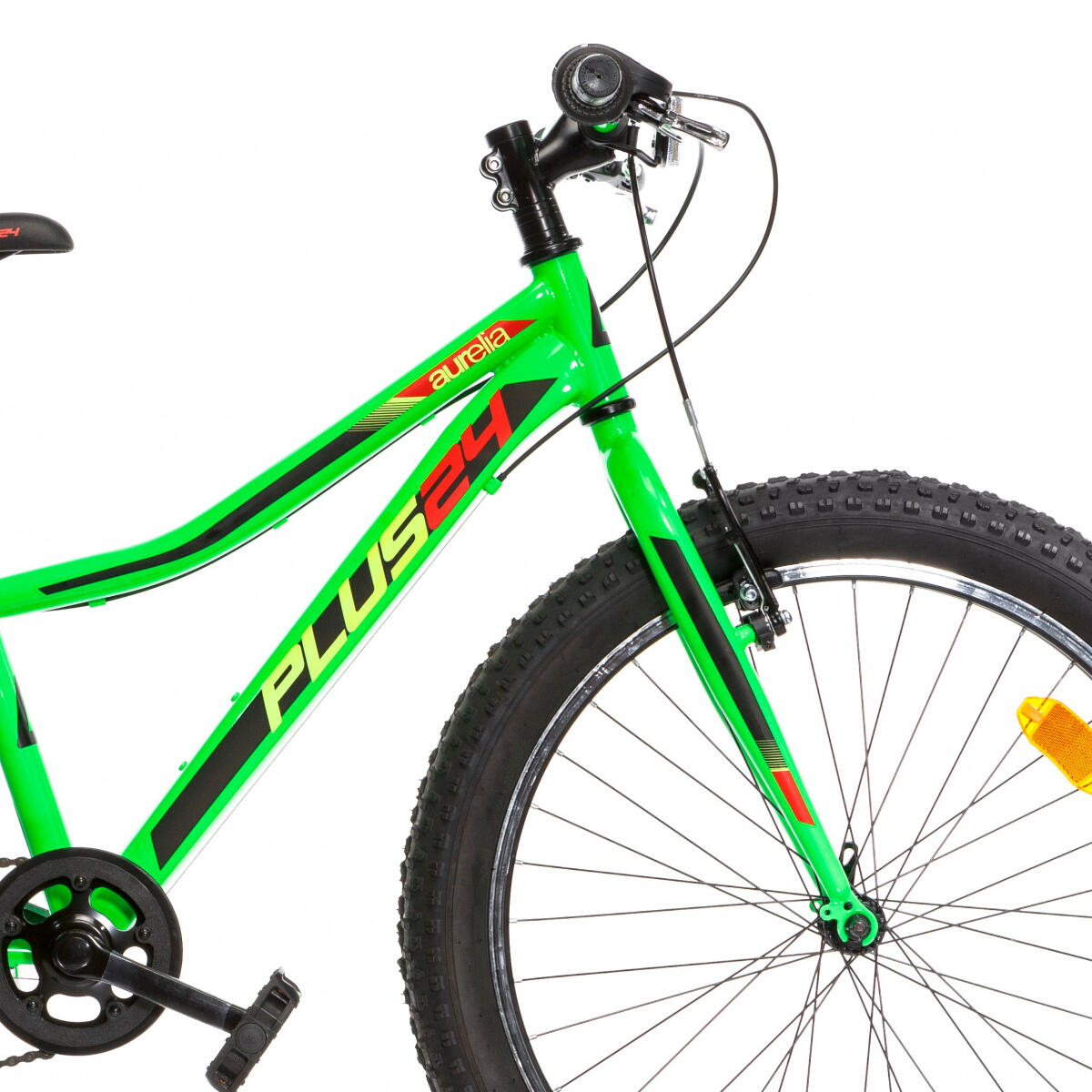 Bicicleta Criança 24 Polegadas Aurelia 8-12 Anos 3/4