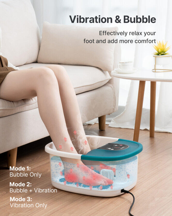 Renpho Foot Spa with Bubbles 5/7