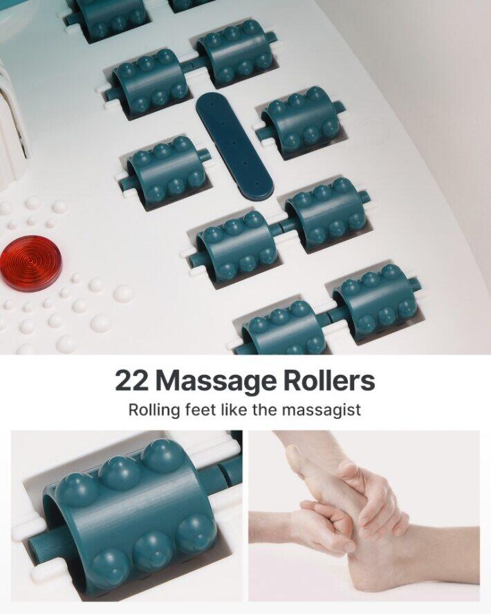 Renpho Foot Spa with Bubbles 6/7