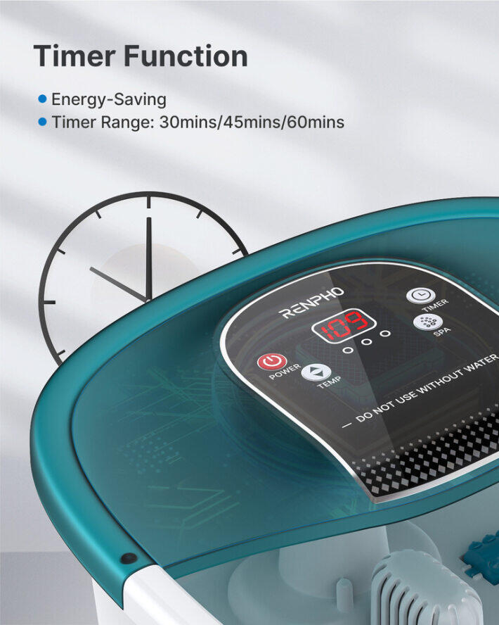 Renpho Foot Spa with Bubbles 4/7