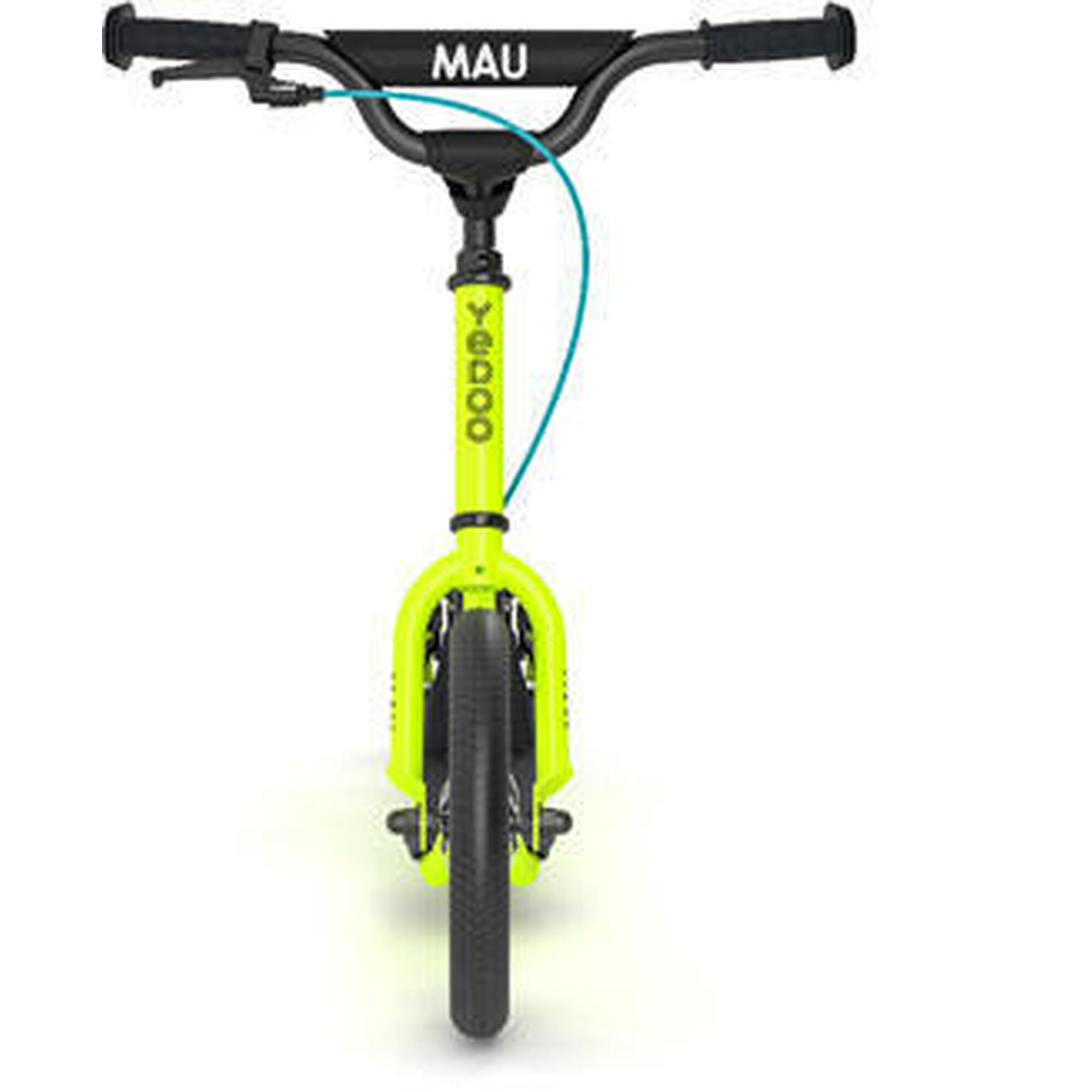 Trottinette avec pneus gonflables  Mau  Lime