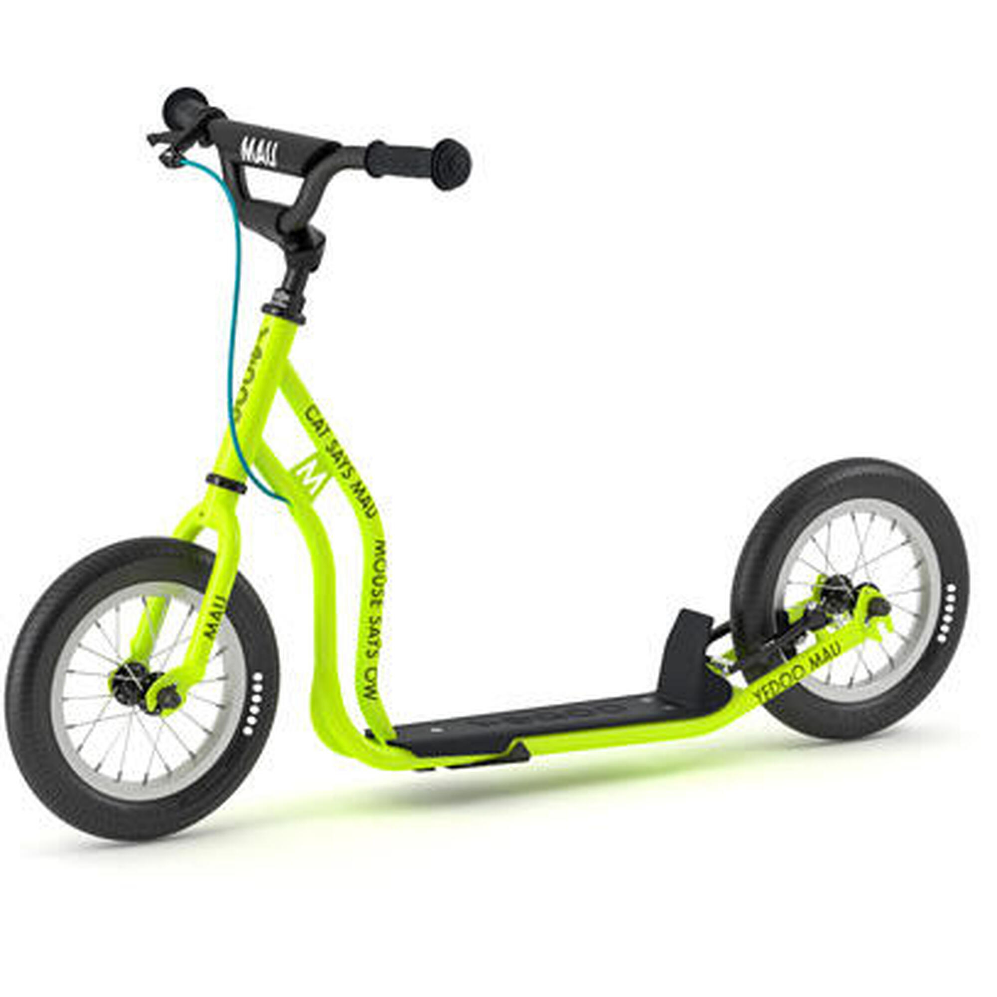 Scooter Mau Lime con pneumatici gonfiabili