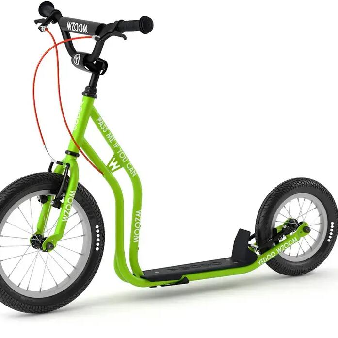 Scooter mit Lufträder  Wzoom  Green
