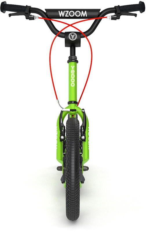 Scooter mit Lufträder  Wzoom  Green 2/5