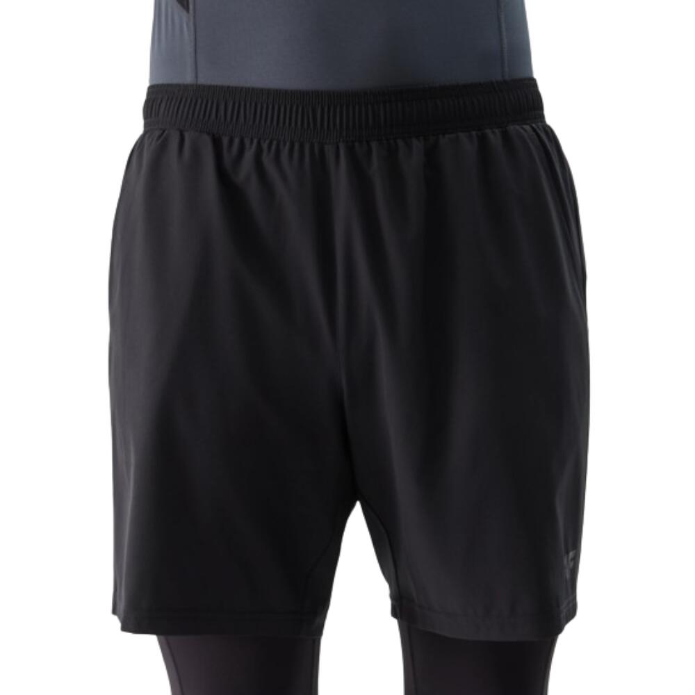 Calções de Corrida Respiráveis Homem 4F. Preto 3/4