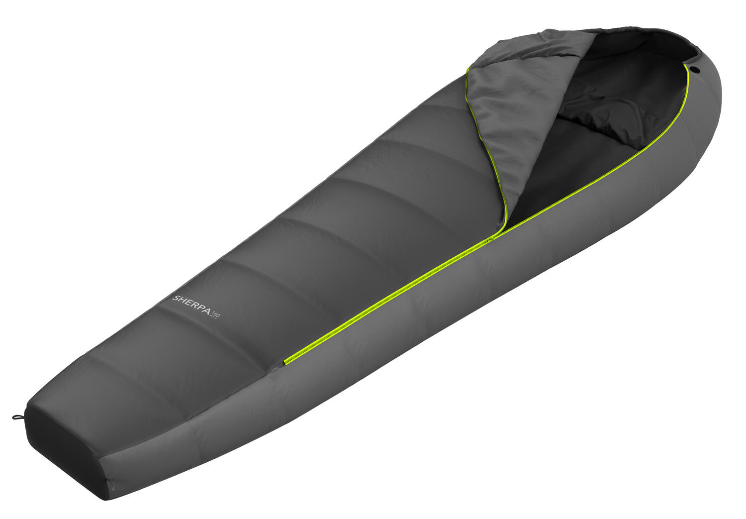 Sac de dormit Hannah Sherpa 160 MT-P, extrem -16 °C, fermoar dreapta