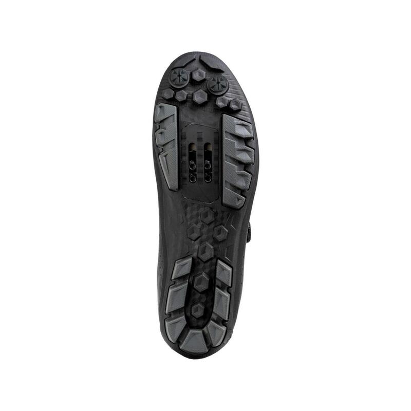 Pantofi ciclism MTB XC - Hammer Plus Wide - Black | Dark Grey