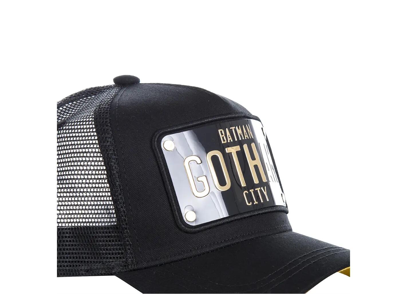 Casquette DC Comics Batman Gotham Noir 3/4