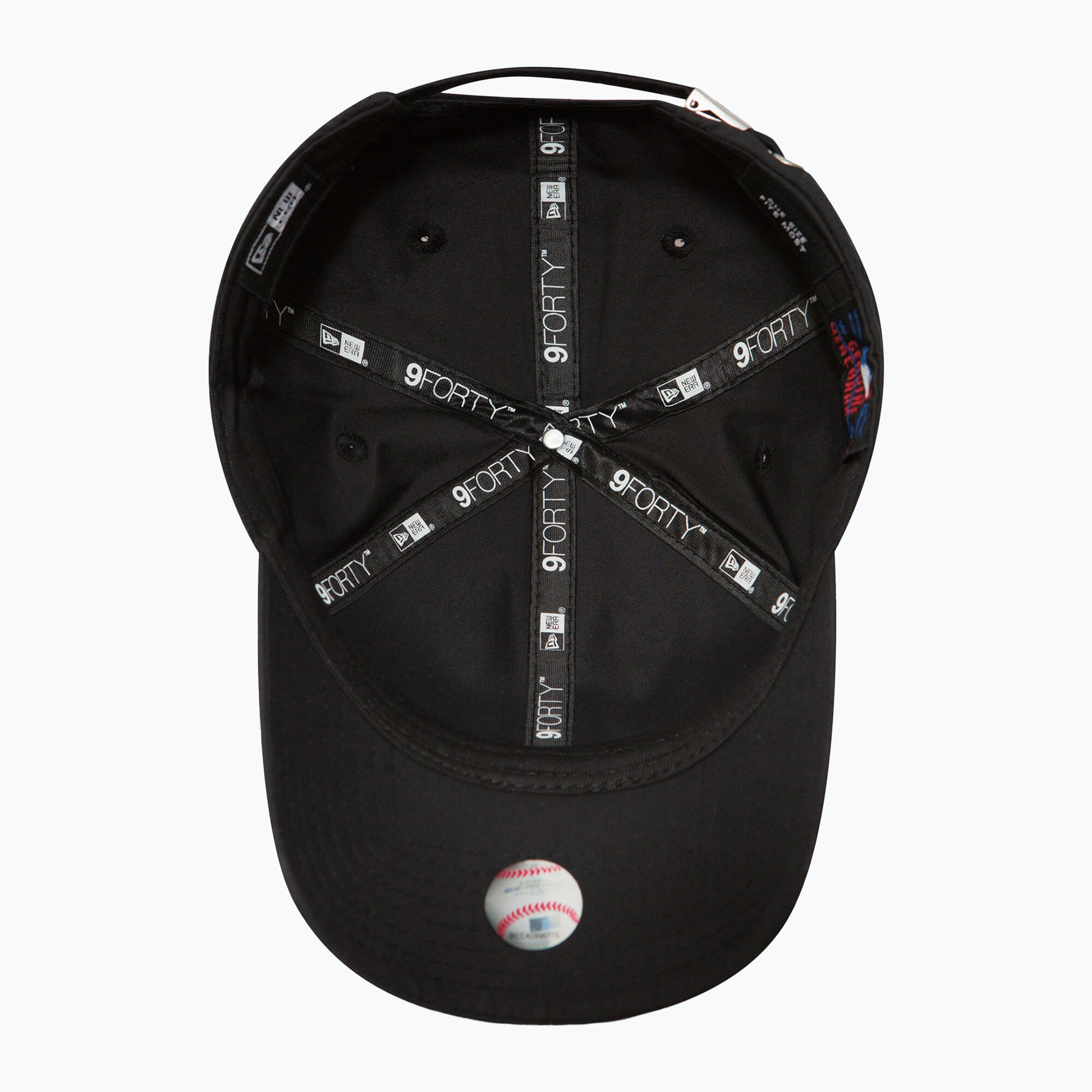 Boné ajustável para adultos 9FORTY New York Yankees Flawless Black 4/5
