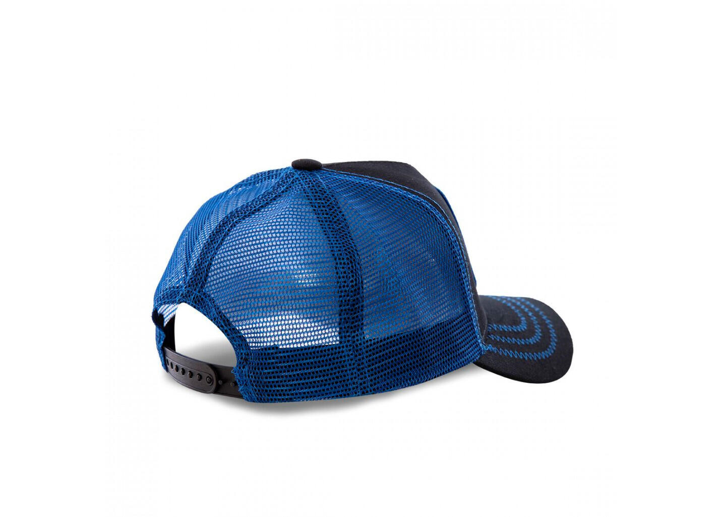 Casquette Dragon Ball Z Vegeta Noir filet Bleu 4/7