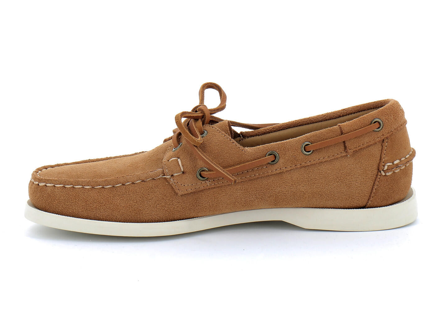 Docksides Portland bootschoen heren brown cognac 3/6