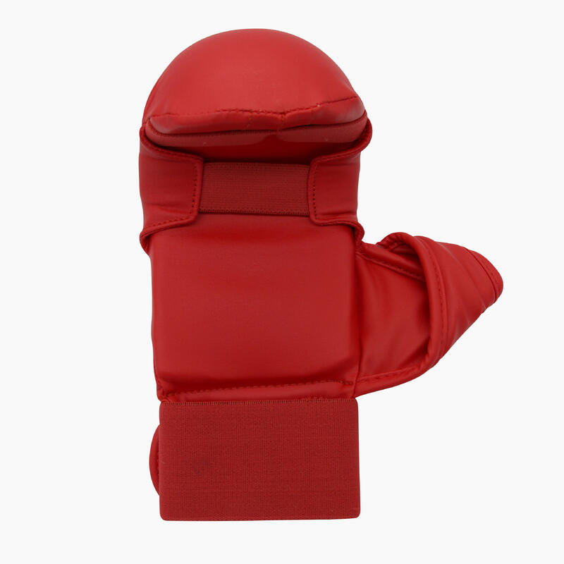 Guantes de Karate con pulgar WKF Rojo/Azul ADIDAS