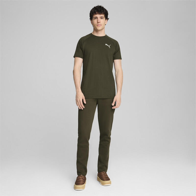 Camiseta EVOSTRIPE Hombre PUMA Dark Olive Green