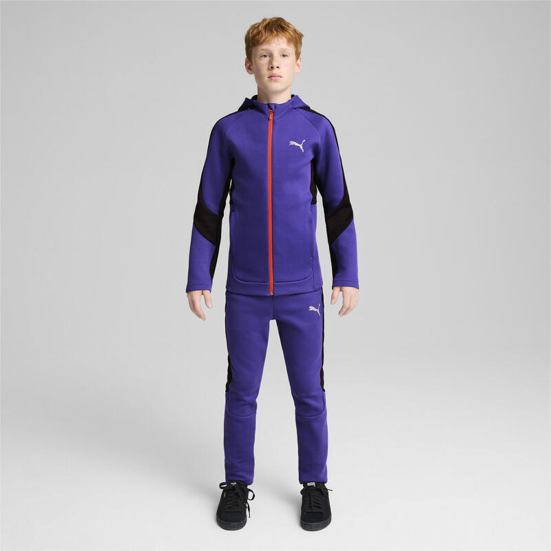 EVOSTRIPE Kapuzenjacke Jungen PUMA Lapis Lazuli Blue