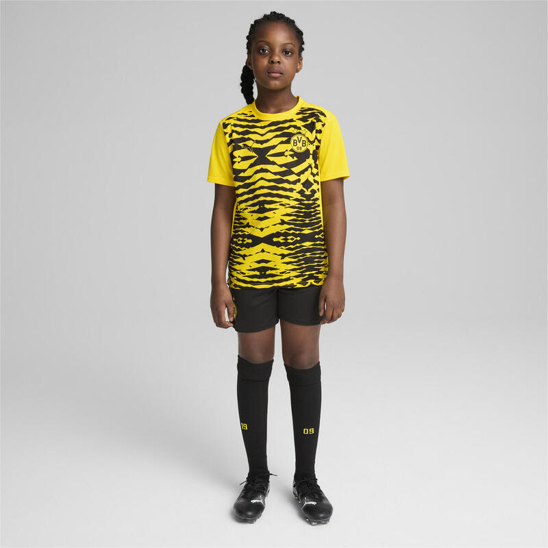 Camiseta prepartido Borussia Dortmund de manga corta Niño PUMA