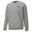 Sweat à col ras du cou avec petit logo Essentials Homme PUMA Medium Gray Heather