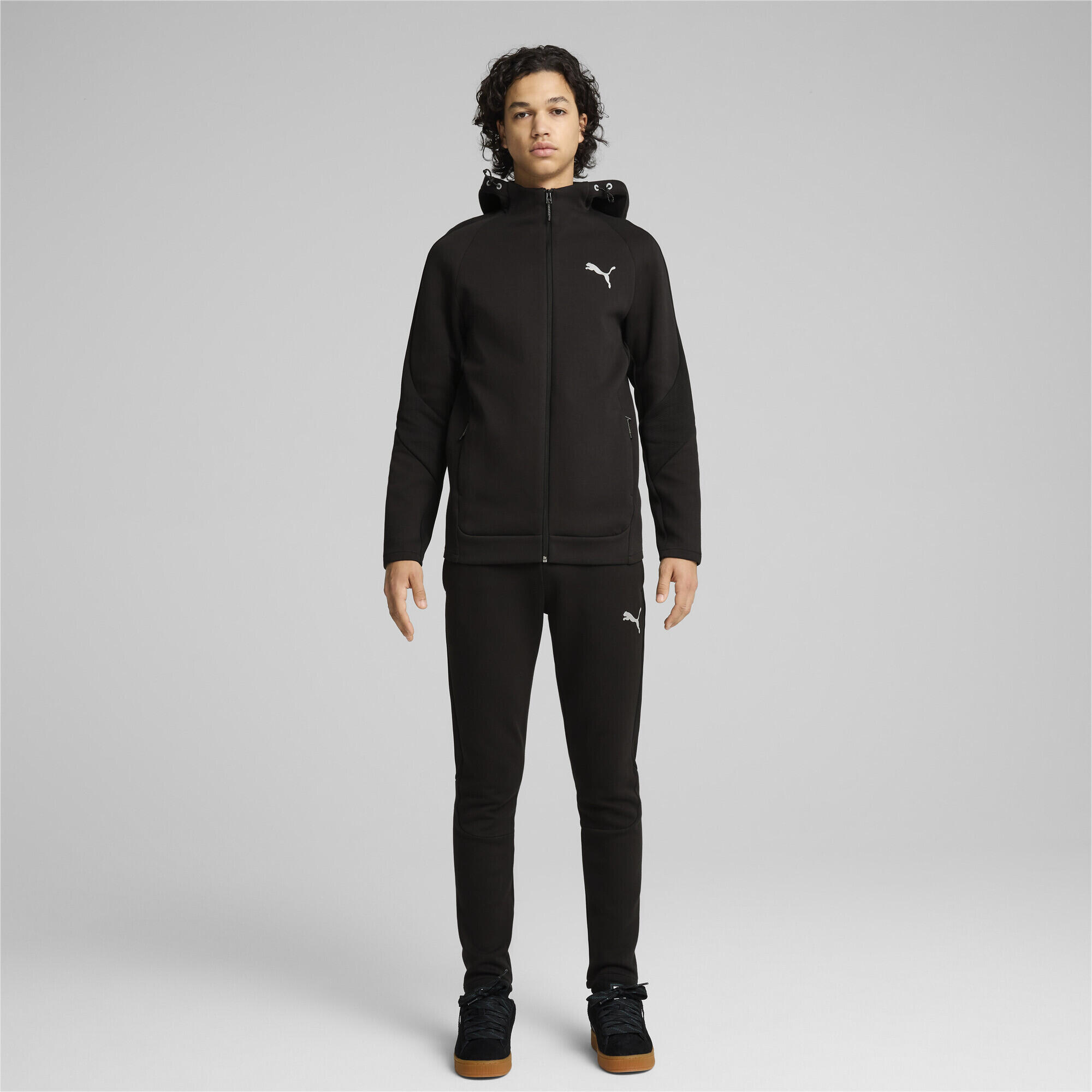 Hoodie entièrement zippé EVOSTRIPE Homme PUMA Black 2/7