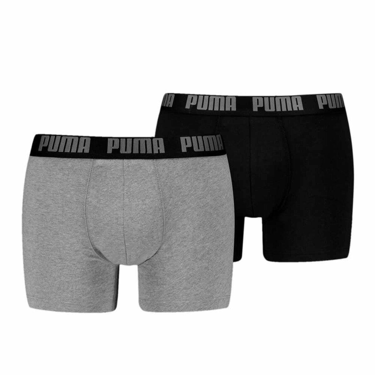 PUMA Unterhosen 2er Pack weich atmungsaktiv Herren - Boxers Comfort Stretch