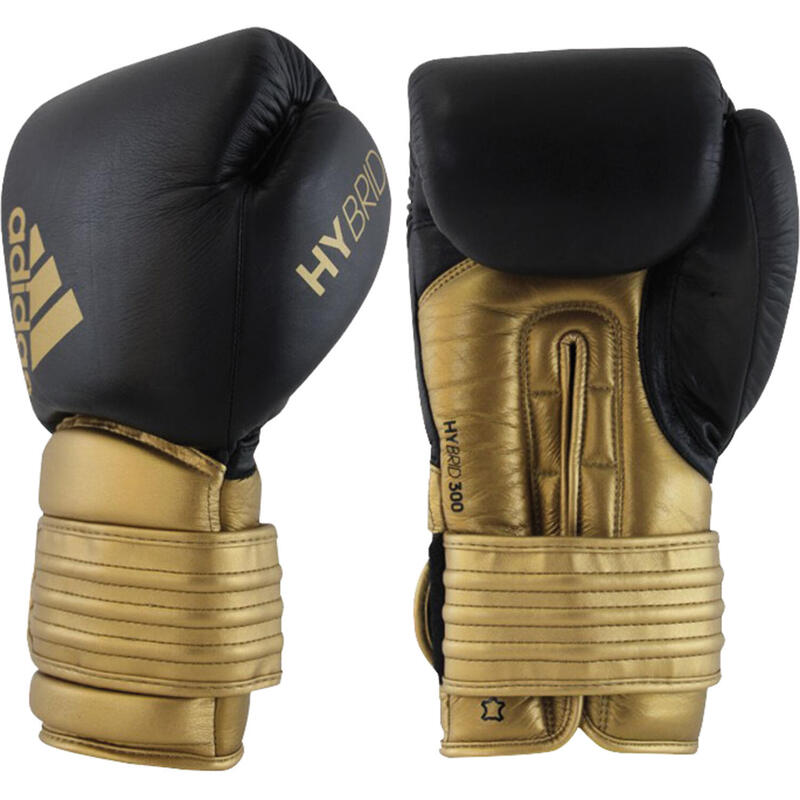 adidas Boxhandschuhe Hybrid 300 ADIH300 black/gold