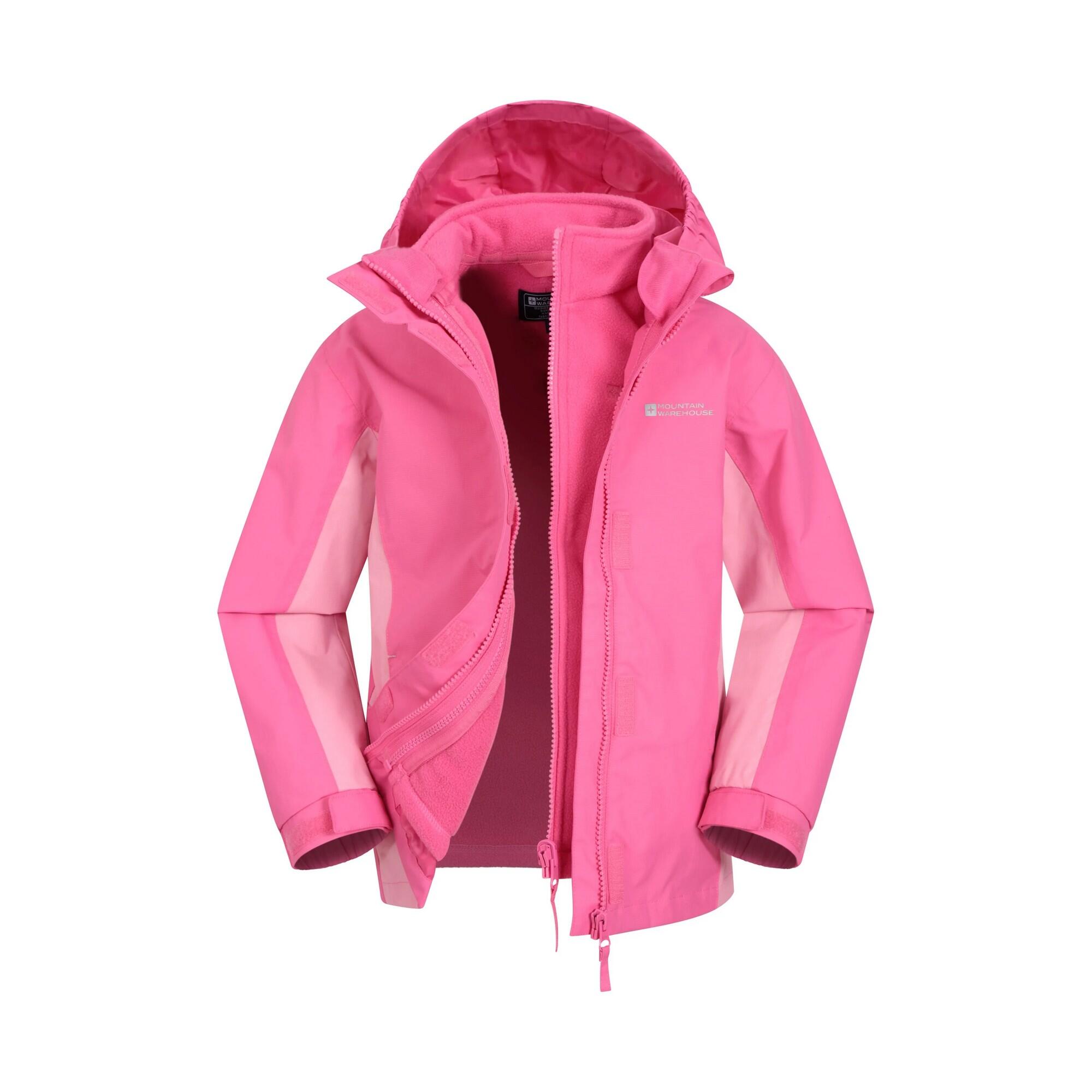 Mountain Warehouse Childrens/Kids Lightning 3 in 1 Waterproof Jacket