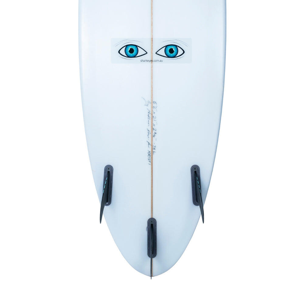 Shark Eyes Medium Shark Deterrent Stickers