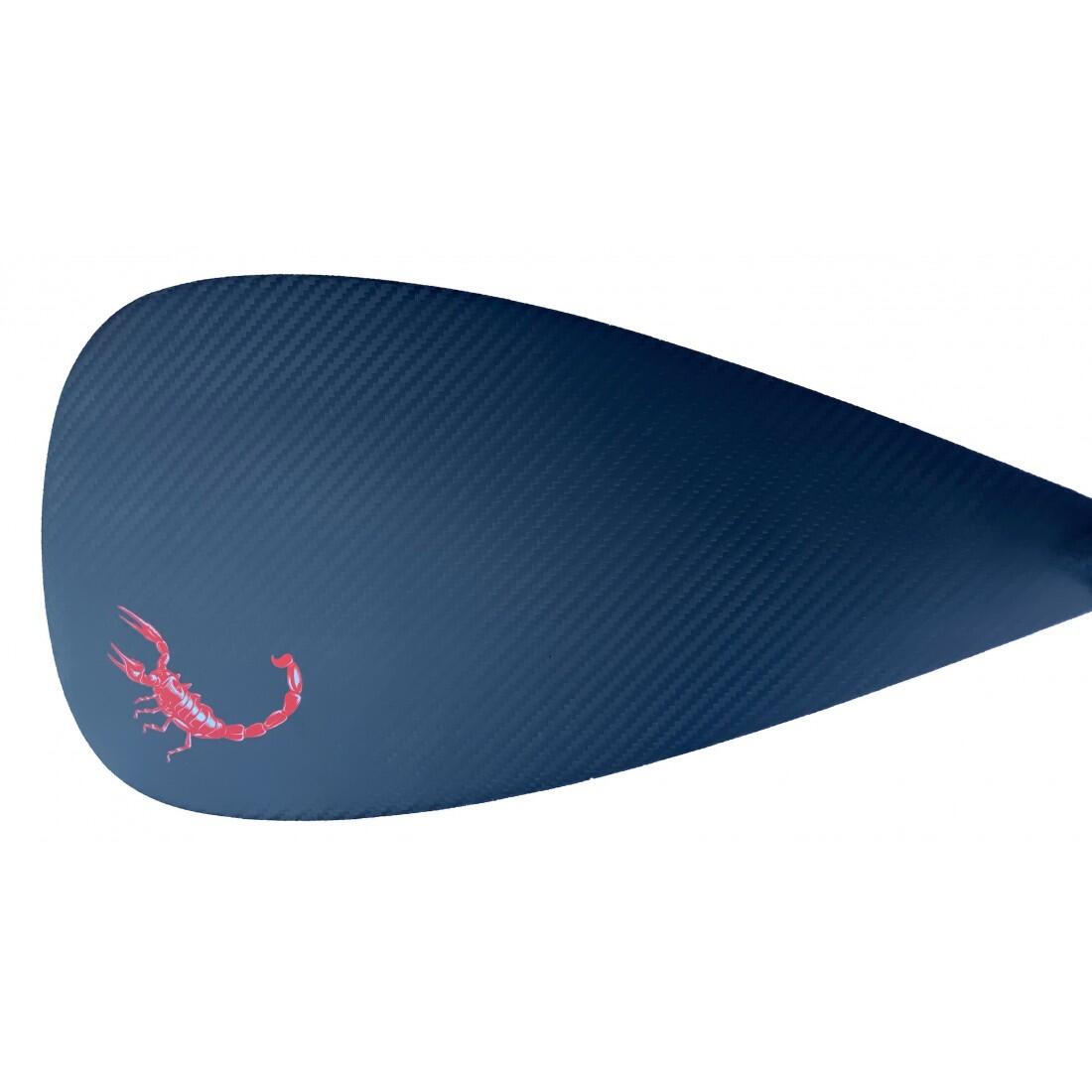 Wiosło składane do deski sup Scorpio Full Carbon lekkie włókno węglowe 180-220cm 4/7